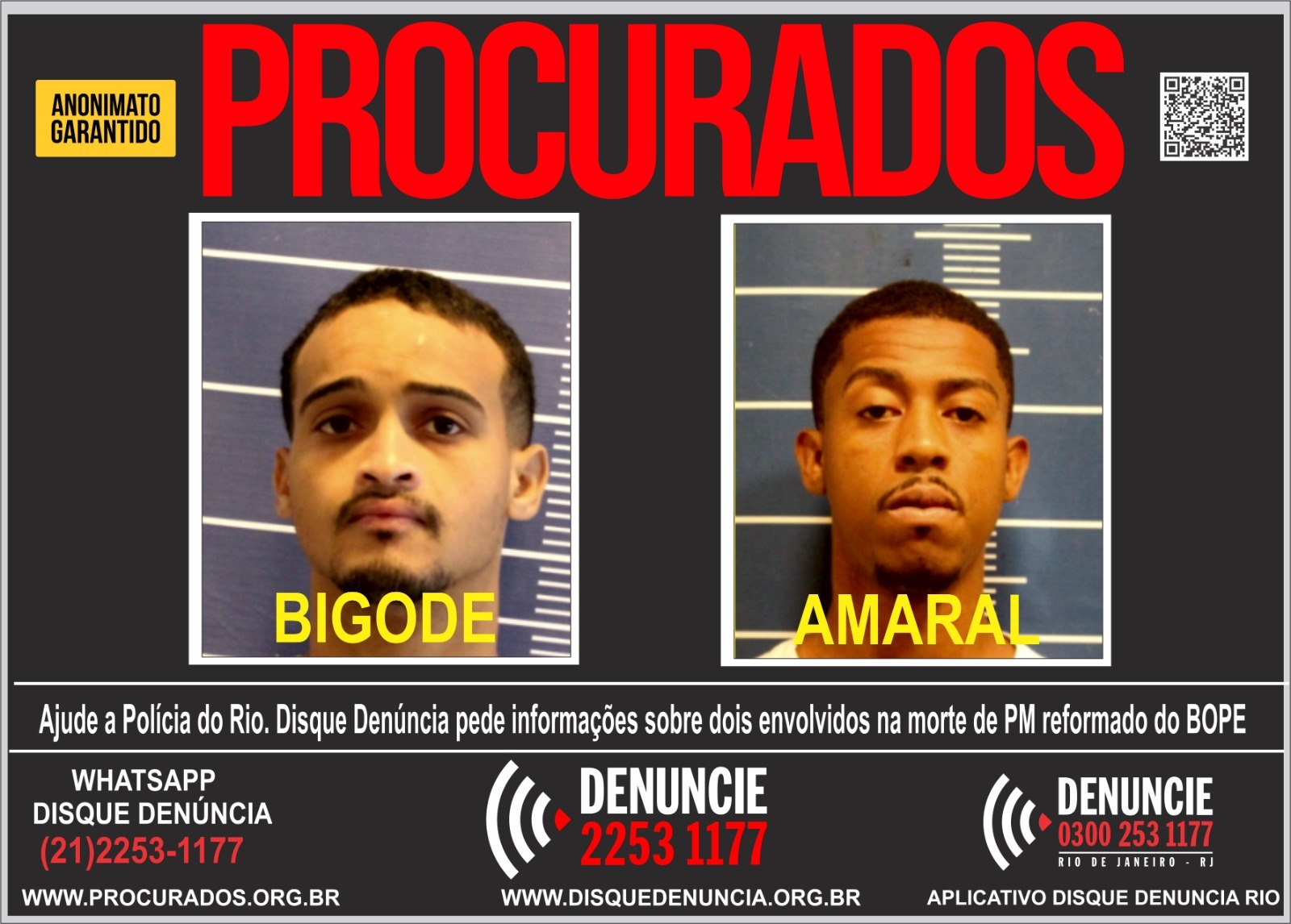 Bandidos do CV suspeitos da morte de PM que foi do Bope  em Niterói estariam escondidos na Rocinha