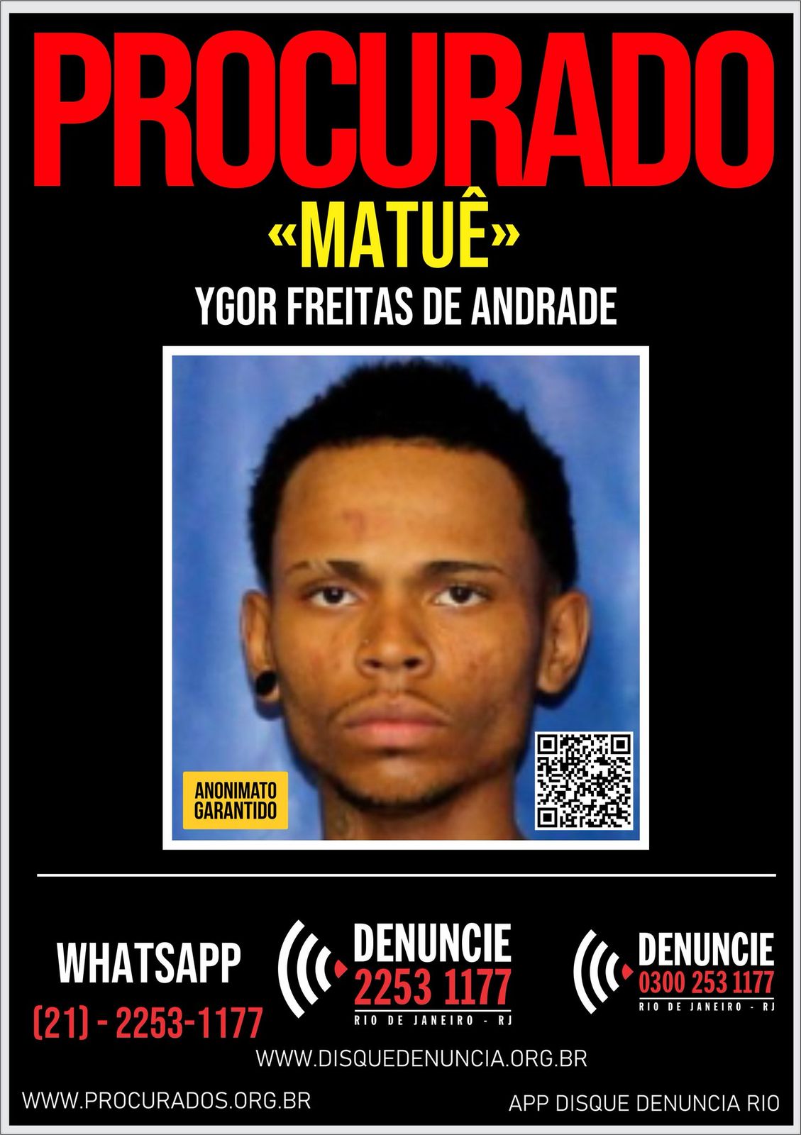 Polícia já tem um suspeito da morte de agente da CORE na Cidade de Deus (CV)