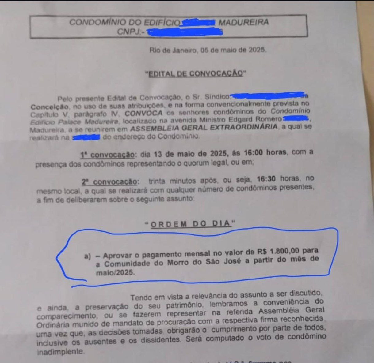 Traficantes do TCP estariam exigindo taxa de R$ 1.800 de moradores de condomínio em Madureira