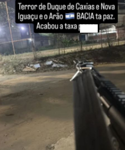 Bando de Peixão (TCP) ameaçou Tropa do Urso (CV) após ataque em Nova Iguaçu