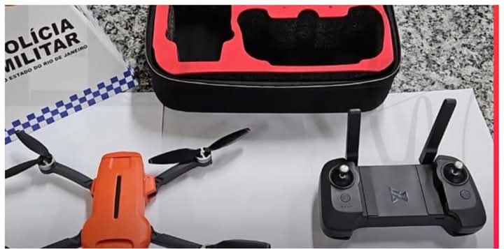 Tráfico usava drone para monitorar a polícia em Cabo Frio