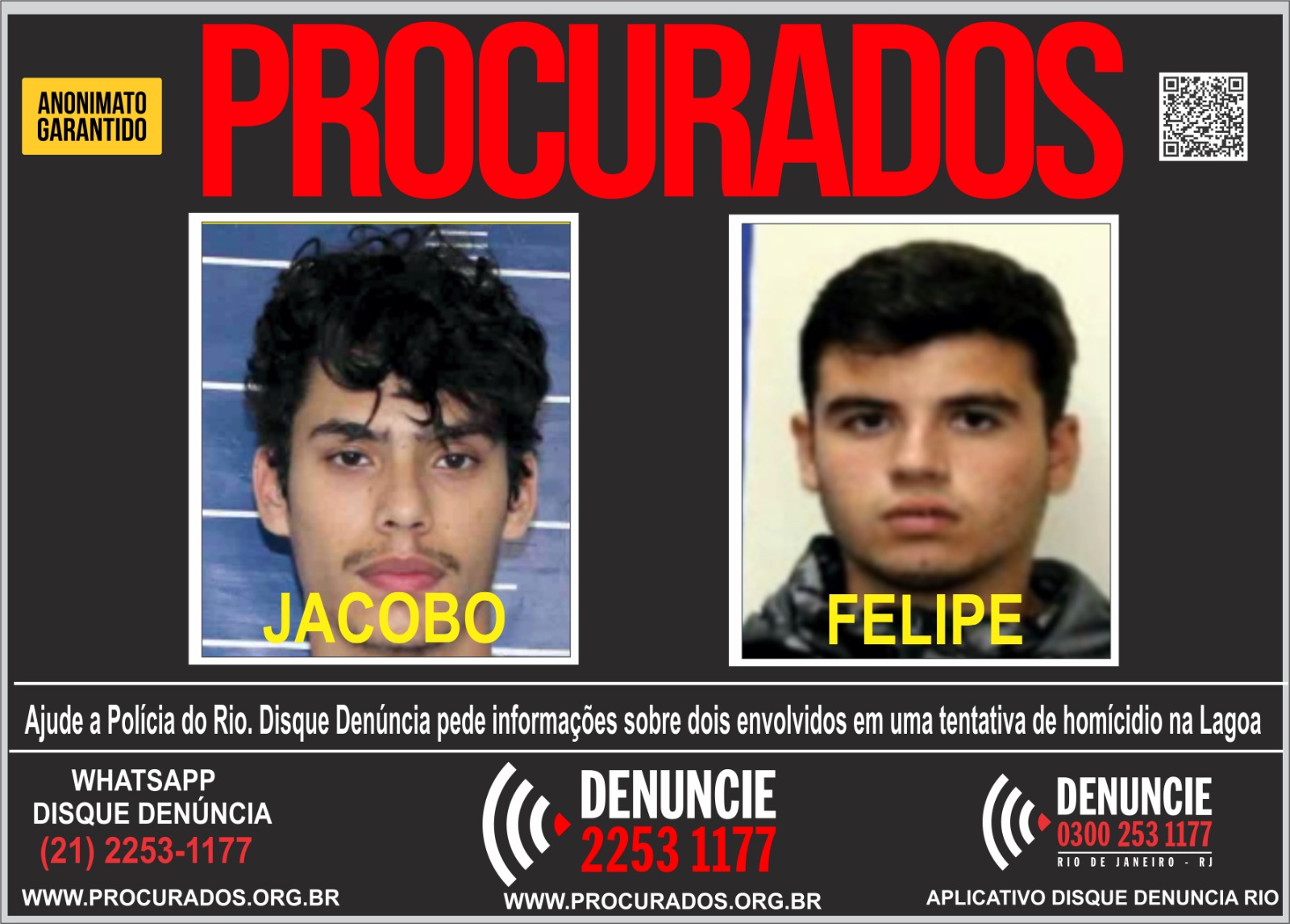 Faltam dois envolvidos para serem presos no caso do espancamento na Lagoa. SAIBA QUEM SÃO