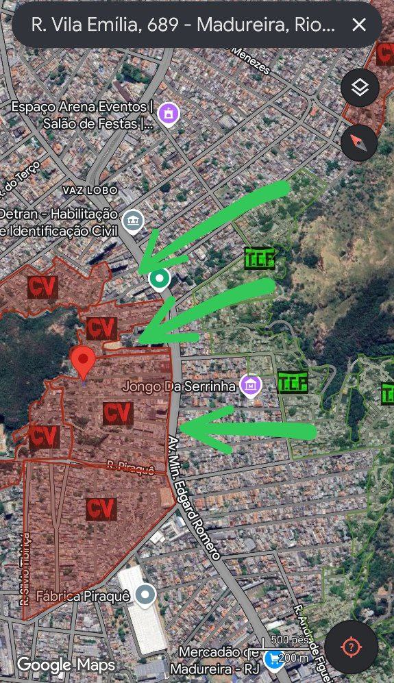 Bandidos do TCP jogaram uma granada em um espaço cheio de crianças em área do CV Madureira