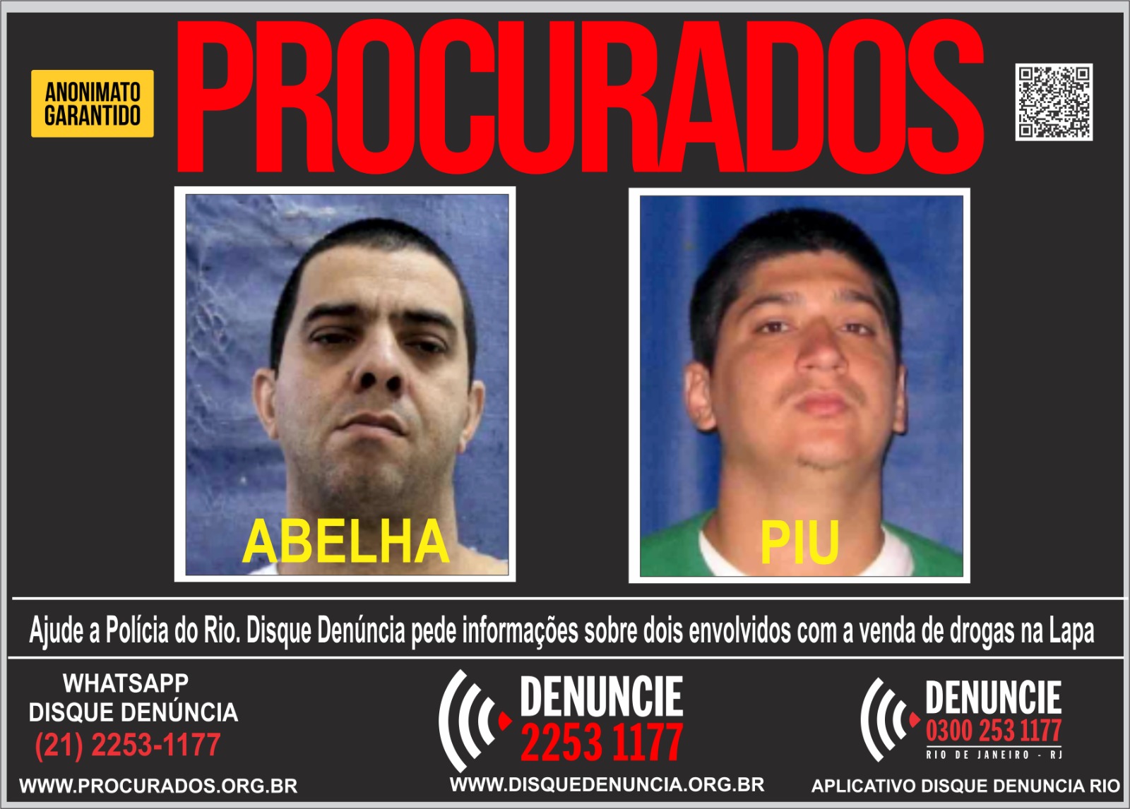 Um dos traficantes que comanda a Lapa foi solto este ano