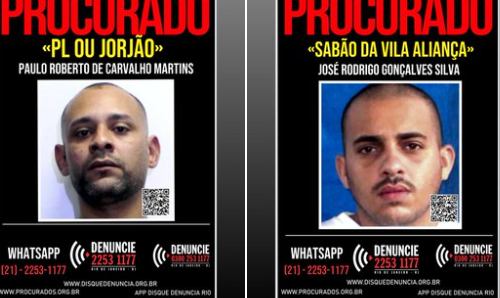 DISQUE DENÚNCIA CONFIRMA UNIÃO ENTRE MAIOR MILÍCIA DO RJ E TCP NA ZONA OESTE CARIOCA