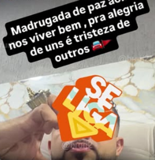 Após boato que havia sido preso, chefão do CV em Belford Roxo mandou recado nas redes sociais