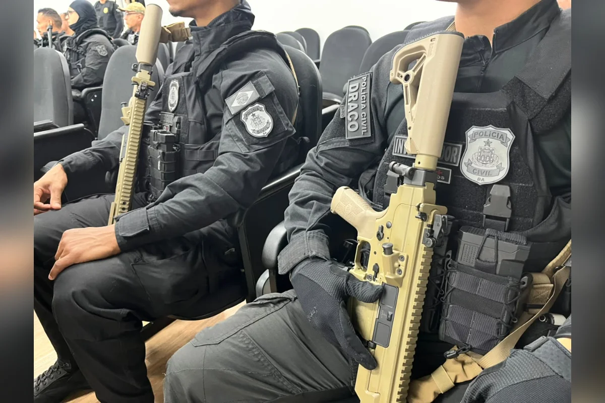 Uma mesma quadrilha que foi alvo de operação hoje armava duas facções que são inimigas mortais na Bahia